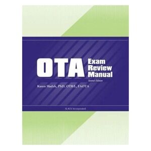OTA Exam Review Manual - Paperback By Sladyk PhD  OTR/L  FAOTA, Karen - GOOD